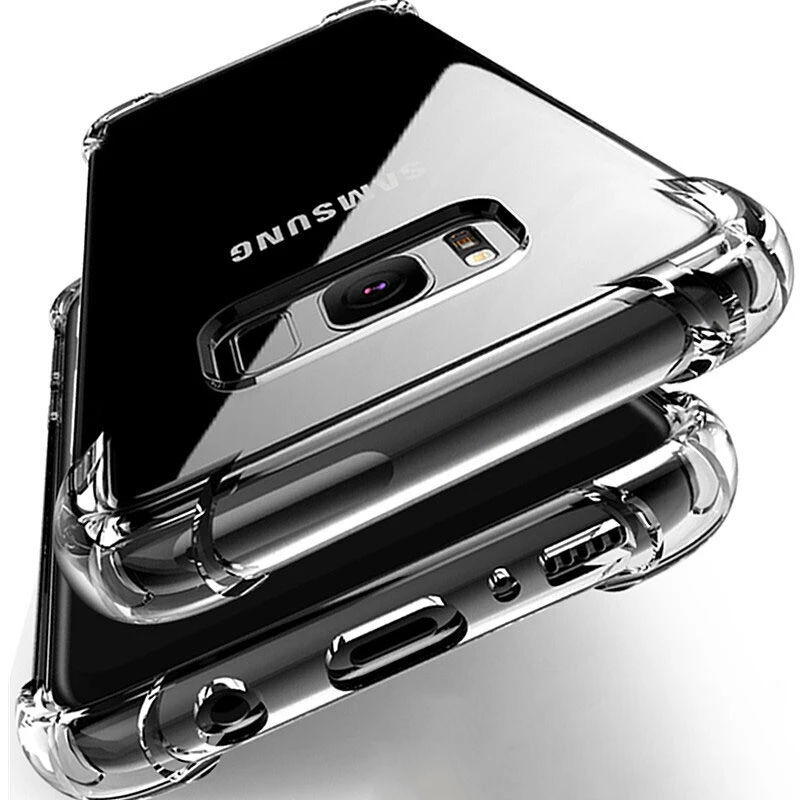 LOVECOM Shockproof Clear Phone Case For Samsung A51 A71 A52 A72 A32 A12 A31 A50 S21 S20 S10 S9 Plus Note 20 10 Soft TPU Cover