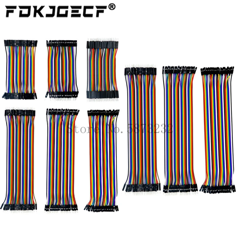 Dupont Line 10cm/20CM/30CM Male to Male+Female to Male + Female to Female Jumper Wire Dupont Cable for arduino DIY KIT