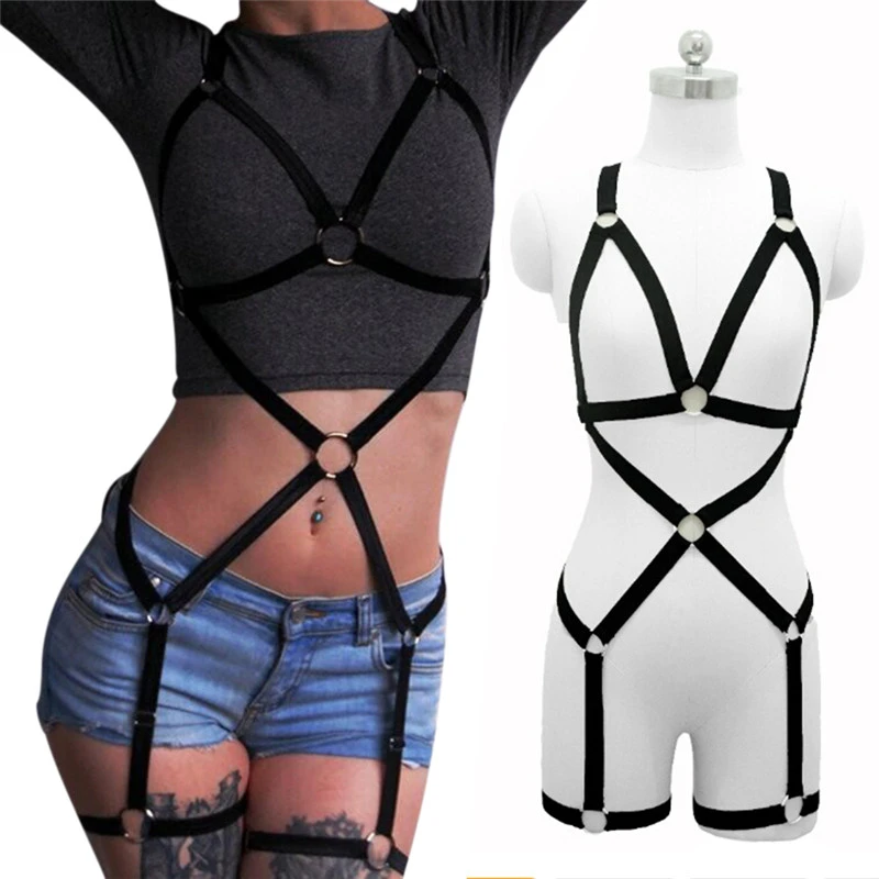Hot Polyester Belts Chest Strap Sexy Erotic Lingerie BDSM Bandage Sexy Body Chest Harness Women Bandage Sex Toy