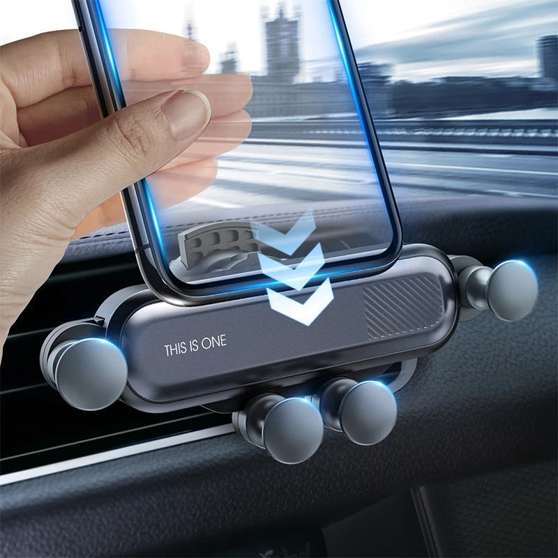 GETIHU Gravity Car Phone Holder Air Vent Clip Mount Mobile GPS Support Smartphone Stand For iPhone 12 11 Pro Max Samsung Xiaomi