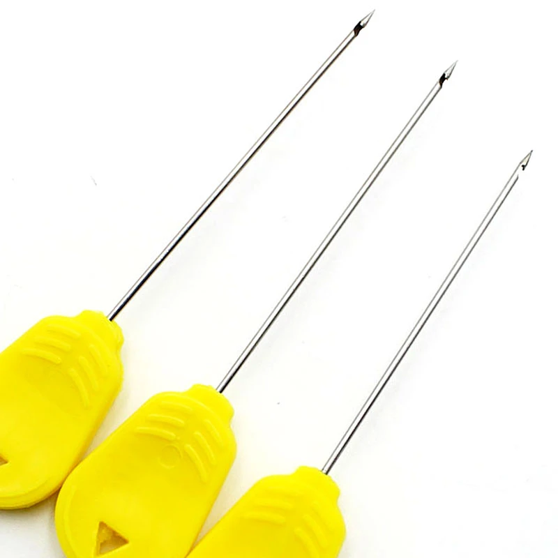3PCS Carp Fishing Tools Bait Needles Hair Drill Knot Tools For Carp Fishing Lure Pin Carp Rigs Boilies Puller Splicing Tool