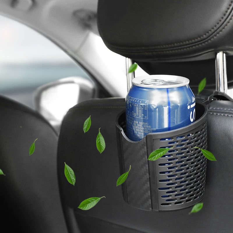 Carsun Car Cup Holder Seat Back Hook Organize Storage Basket Phone Holder Universal Car Accessories Interior PVC organizer box