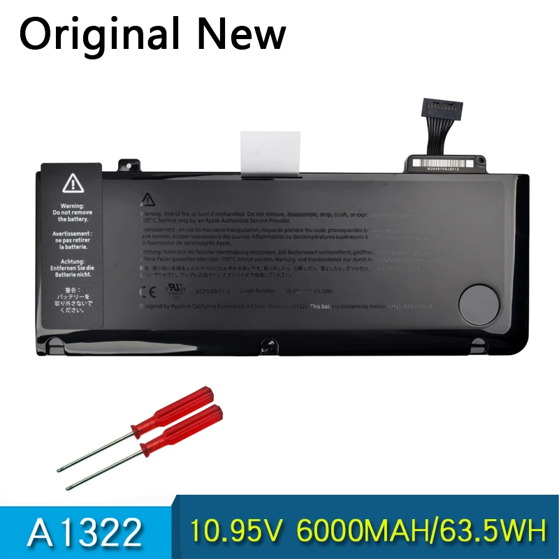 New Battery A1278 A1322 For Apple Macbook Pro 13 Inch 2009 2010 2011 2012YearMB990 MB991 MC700 MC374 MD313 MD314 MC724 MD101