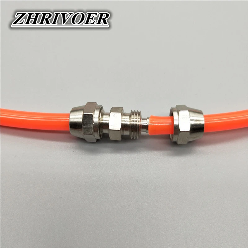 1Pcs PU-4 6 8 10 12 14 16 MM OD Hose Tube Connect PU Tube Direct Pneumatic Connector Quick Fast Twist Air Hose Tube Fitting