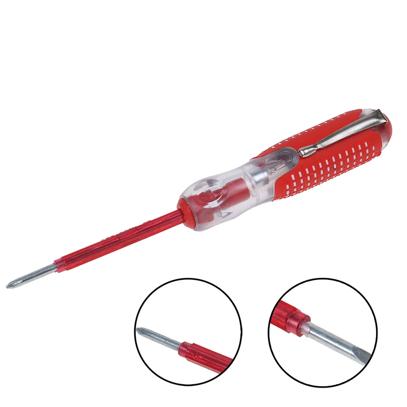 1PCS 100-220V Voltage Indicator Cross & Slotted Screwdriver Electric Test Pen Tool Hot