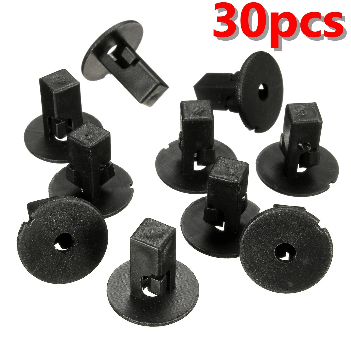 10pcs 30pcs Nylon General Clips for Fender Liner Screw Grommets 9MM For Toyota Tacoma for Lexus Black Car Auto Clips 90189-06065