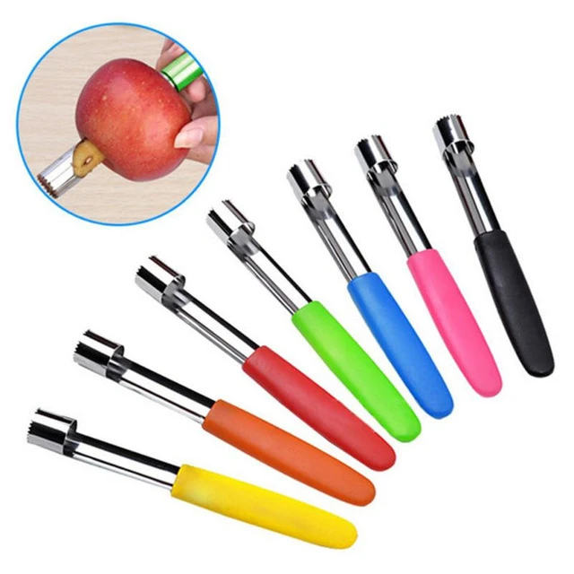 180mm(7'') Apple Corer Pitter Pear Bell Twist Fruit Core Seed Remover pepper Kitchen Tool Gadget Stoner Easy Remove Pit