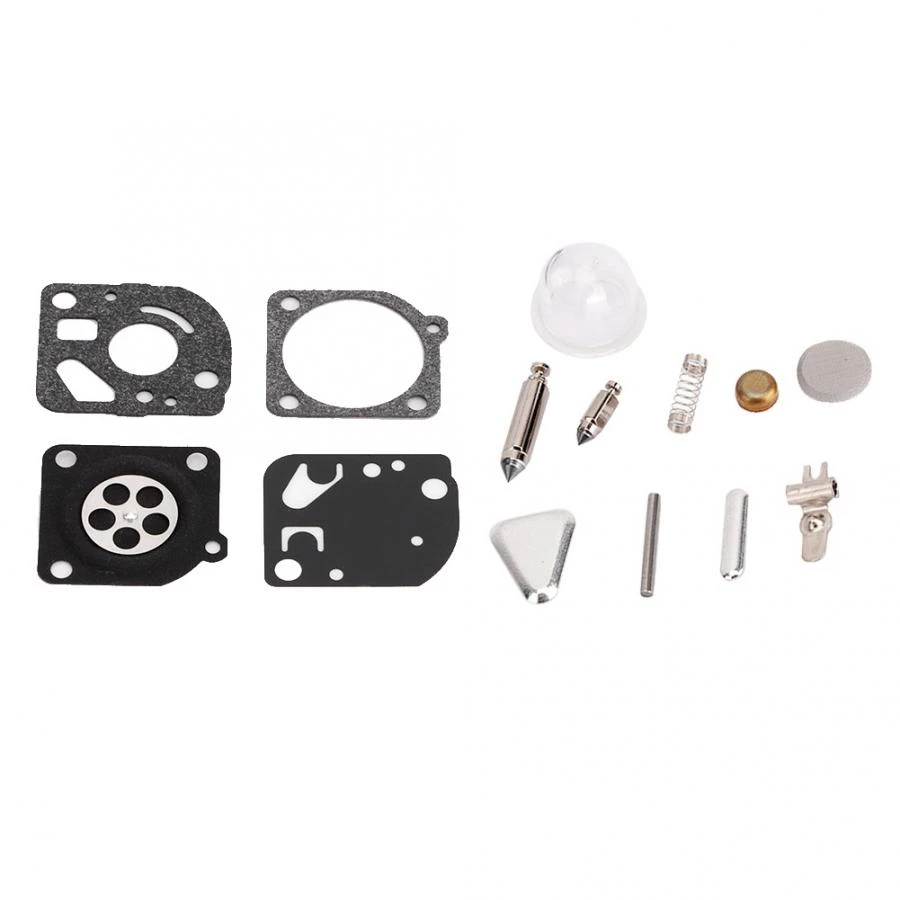 Fuel Supply Carburetor Carb Repair Kit Fits for Zama C1Q C1U ZAMA RB-47 RB47 Metal Carburetor Kit Carburetor Repair Kit Parts