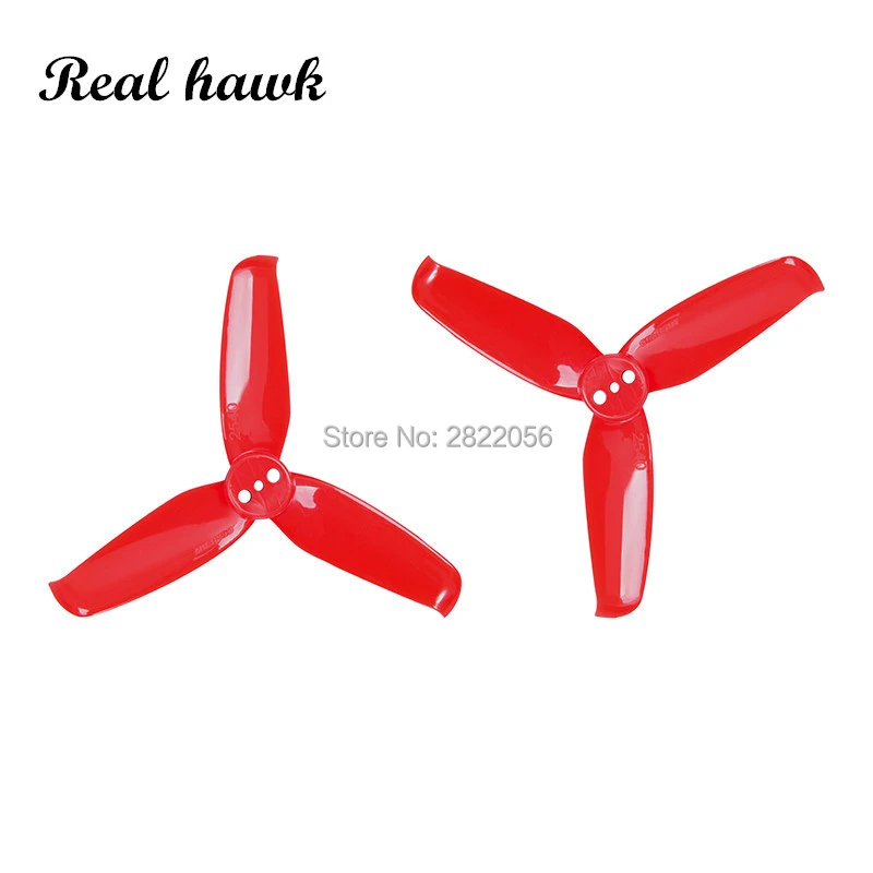 3 holes 6 colors Gemfan 2540 2.5x4.0 FPV PC 3 propeller Prop Blade CW CCW shaft through the machine more special motor 1105