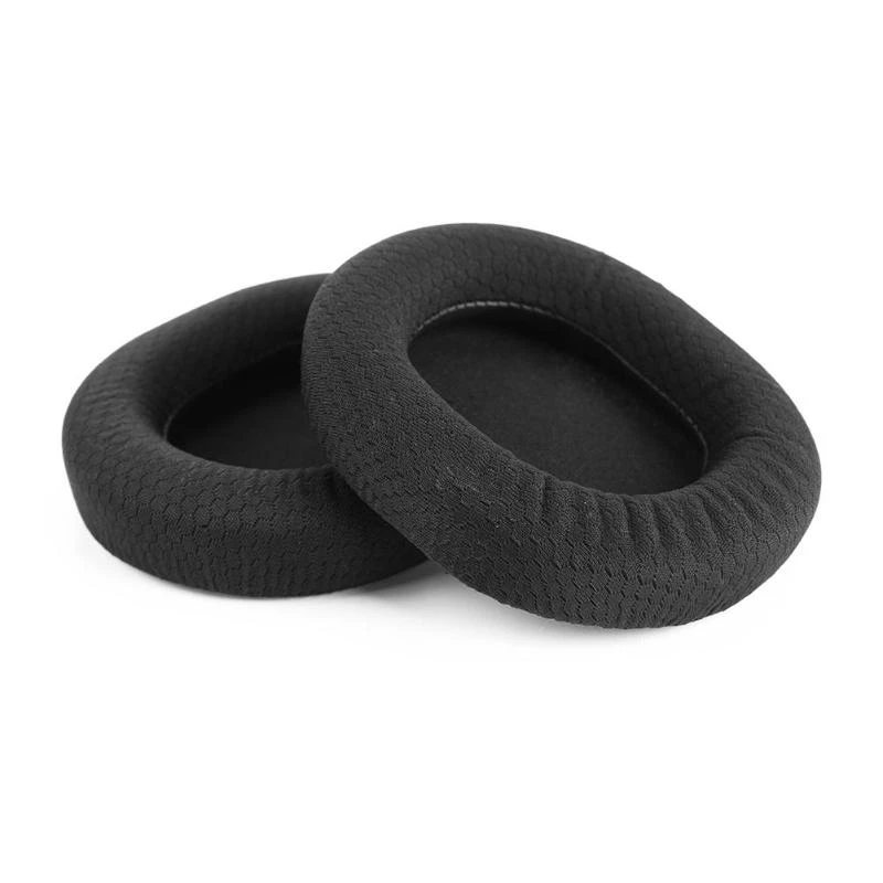 1 Pair Replacement Fabric Earpads Cushions Ear Pads Earmuffs for SteelSeries Arctis 3 5 7 Headphones Headsets