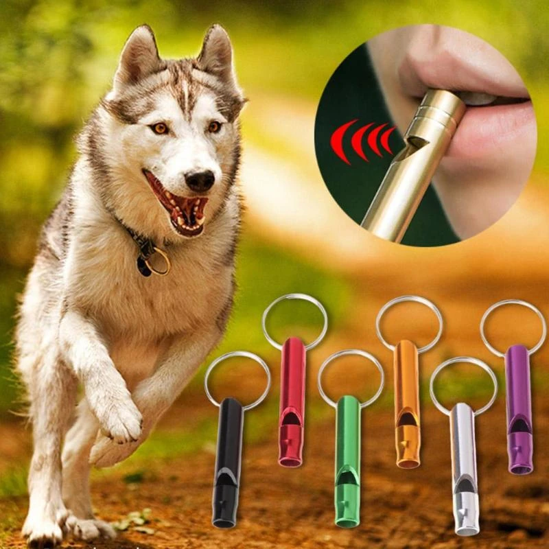 1PCS Whistles Training Whistle Multifunctional Aluminum Emergency Survival Whistle Keychain for Camping Hiking Outdoor Sport