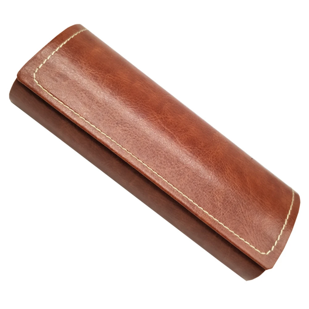 Men Artificial Leather Hard Glasses Case Multicolor Fashion Magnetic Dust-Proof Waterproof Box  Solid Medium Sized Holder