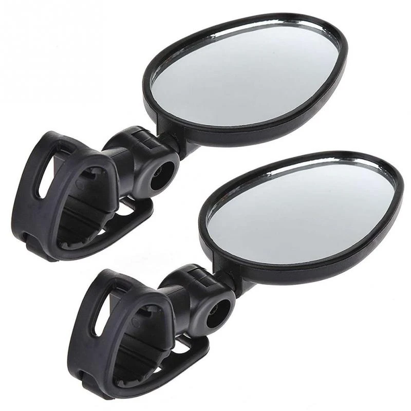 2Pcs Bicycle Mirror Handlebar Rearview Mirror Wide Angle 360 degree Rotate For Mountain Bike Bicycle Cycling Accessories