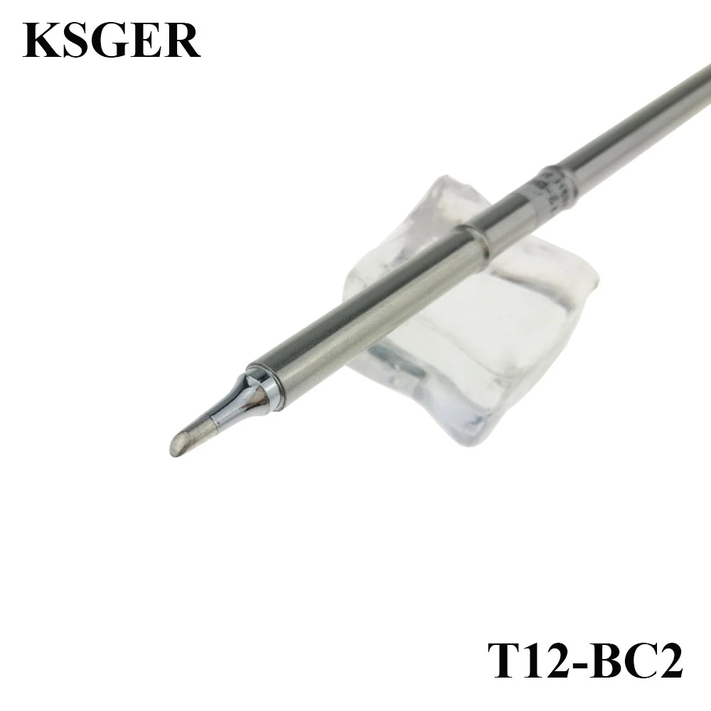 KSGER T12-BC2 Tips STM32 OLED/LED Soldering Station DIY Welding Tip Soldering Iron For FX951 Hand8S Melt Tin Repair Tools