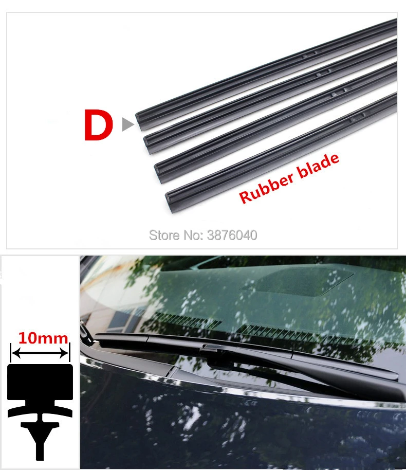 Free Shipping car Windscreen Wipers Blade(Refill) for Honda Accord City Civic CR-V CR-Z Crosstour Insight Jazz Fit car Wiper