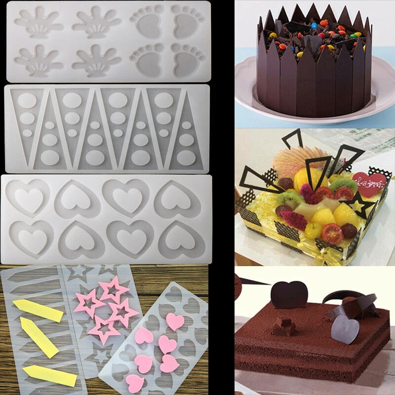 23 Shapes Diy Silicone Chocolate Fondant Candy Mold Cake Decorating Tools Home Handmade Cake Fondant Mold