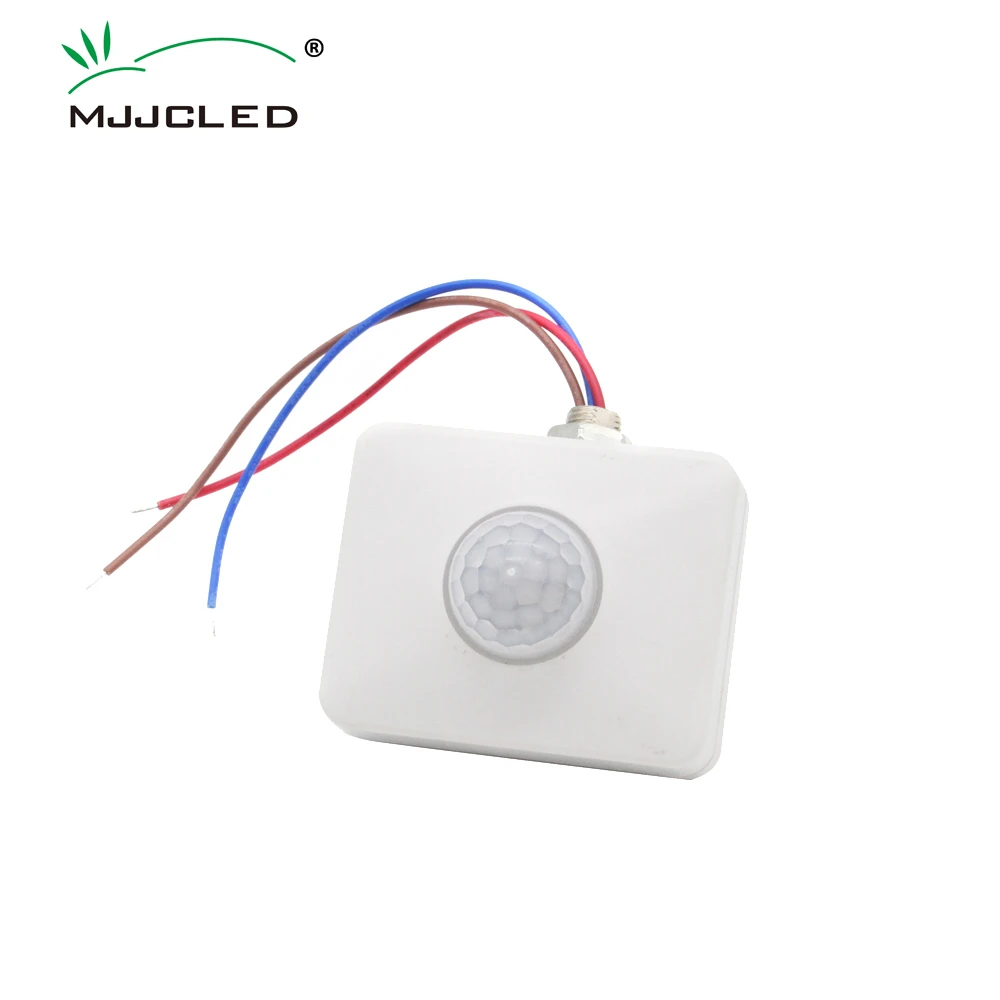 Motion Sensor 220V 12V Motion Detector Sensor Timer 110V Automatic Infrared PIR Sensor 220V Outdoor Movement Sensor Light Switch