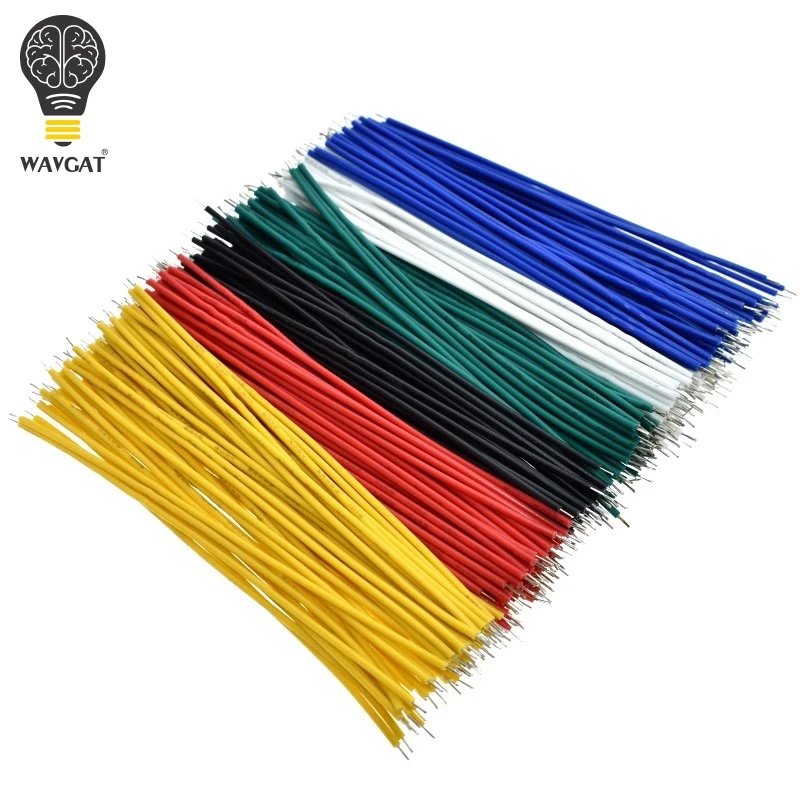 100PCS Tin-Plated Breadboard PCB Solder Cable 24AWG 10CM Fly Jumper Wire Cable Tin Conductor Wires 1007-24AWG Connector Wire