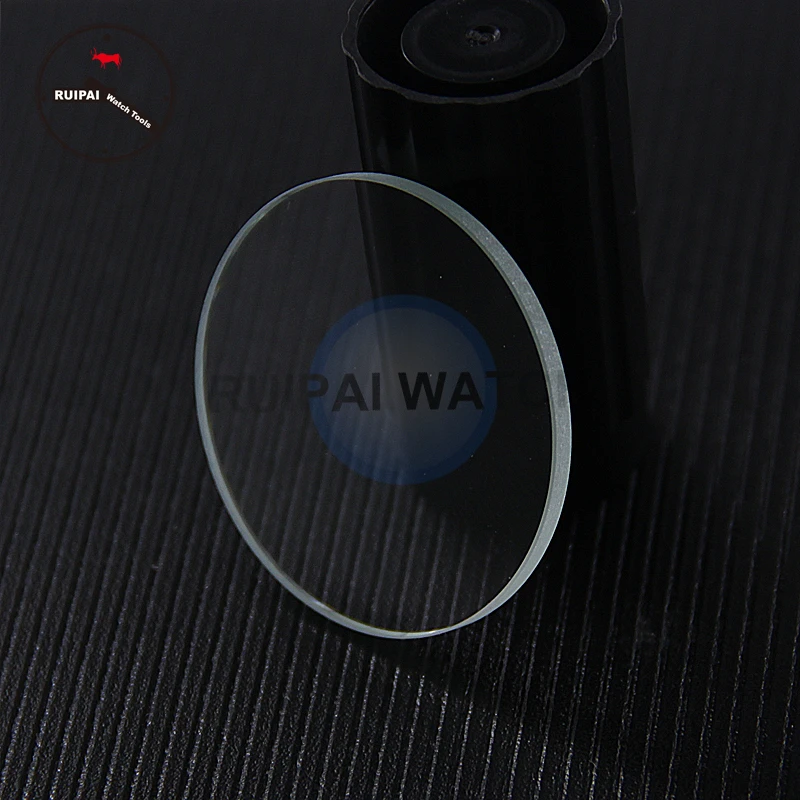 Wholesale 2pcs/lot 2.5mm Thick Watch Glass,26.5mm-45mm Waterproof Watch Replacement Parts Quality Watch Crystal,2pcs Watch Glass
