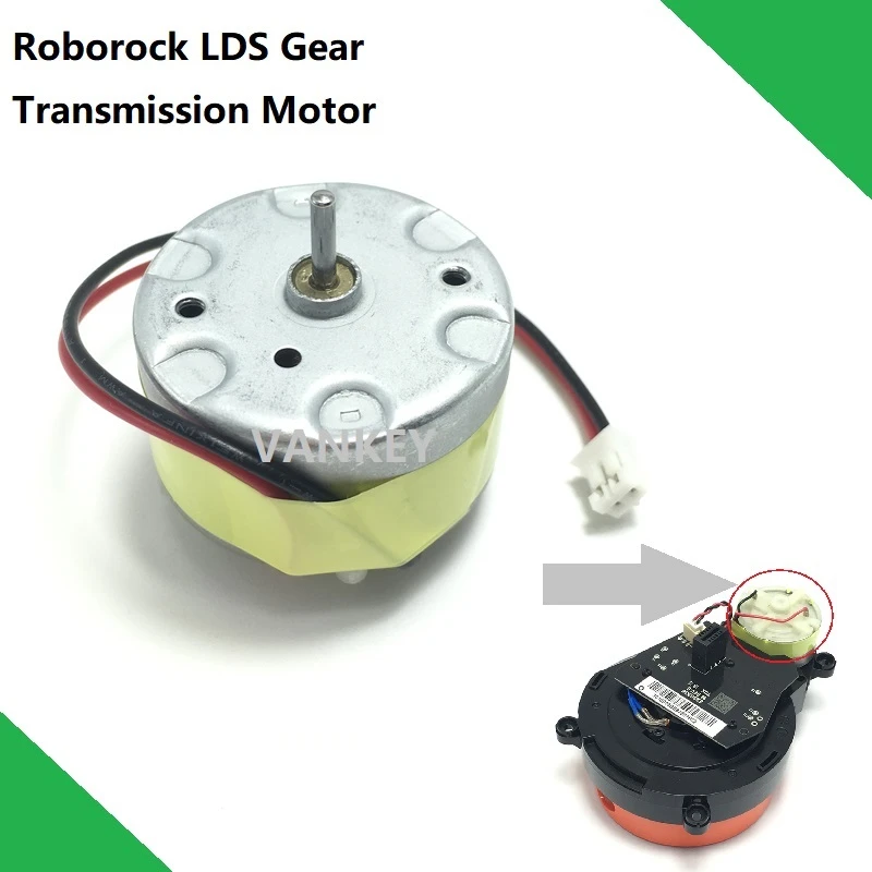 Gear Transmission Motor for XIAOMI Roborock S50 S51 S55 Robot Vacuum cleaner Spare Parts Laser Distance Sensor LDS