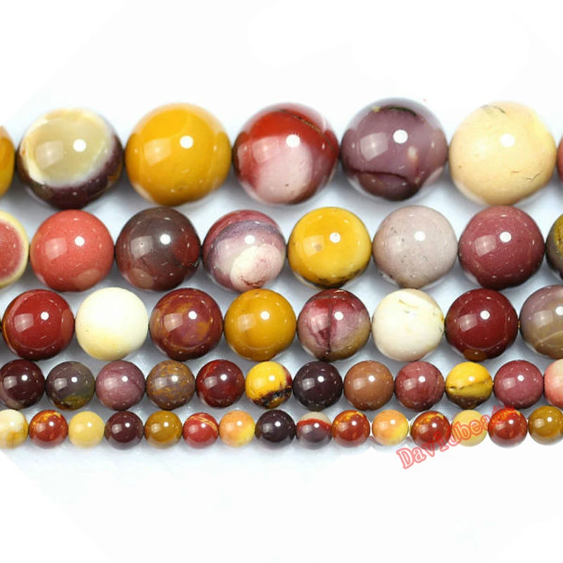 Factory price  Natural Stone Mookaite Round Beads 16
