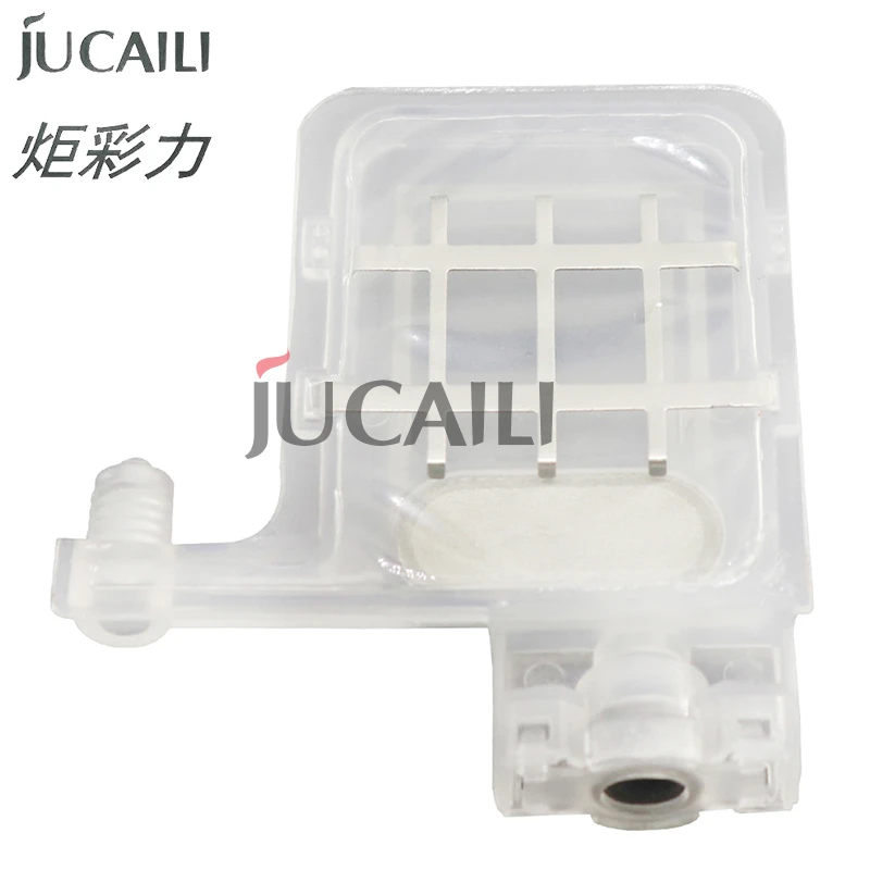 Jucaili 10 pcs Transparent DX5 big ink damper for EPSON DX4 DX5 XP600 TX800 Mutoh Galaxy Allwin Xuli printer ink dumper filter