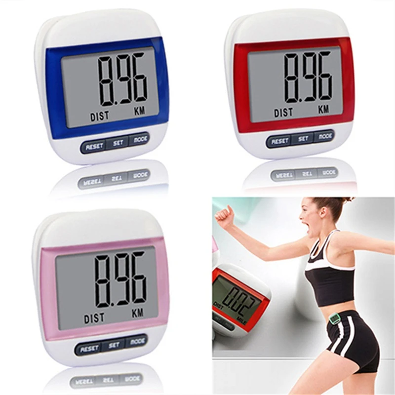 New Mini Waterproof Step Movement Calories Counter Multi-Function Digital Pedometer For Running