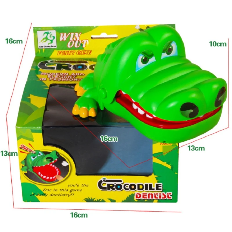 Hot Sale Novelty Practical Toy Large Crocodile Mouth Dentist Biting Finger Jokes Toys Funny Family Games Gift For Children