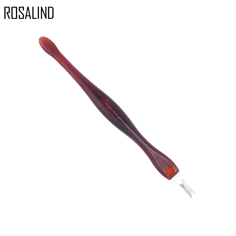 Rosalind Cuticle Remover V-Shaped Blade Nail Dead Skin Fork Cuticle Pusher For The Nails Tools for Manicure Sticks Nail Art Gel