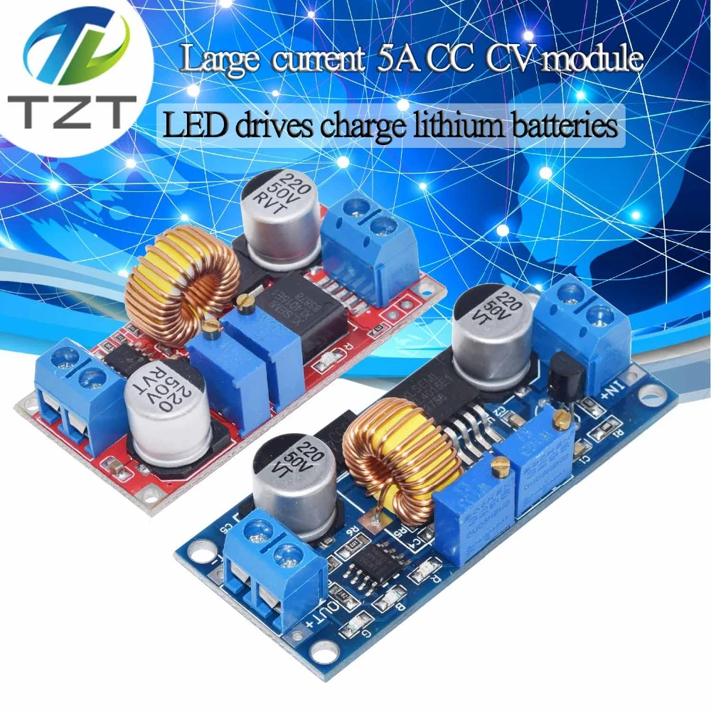 XL4015 5A DC to DC CC CV Lithium Battery Step down Charging Board Led Power Converter Lithium Charger Step Down Module XL4015 E1