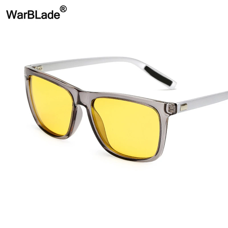 High quality HD Polarized Sunglasses Yellow Lens Night Vision Sun Glasses Driving Goggles Anti-glare Sun glasses For Men Women