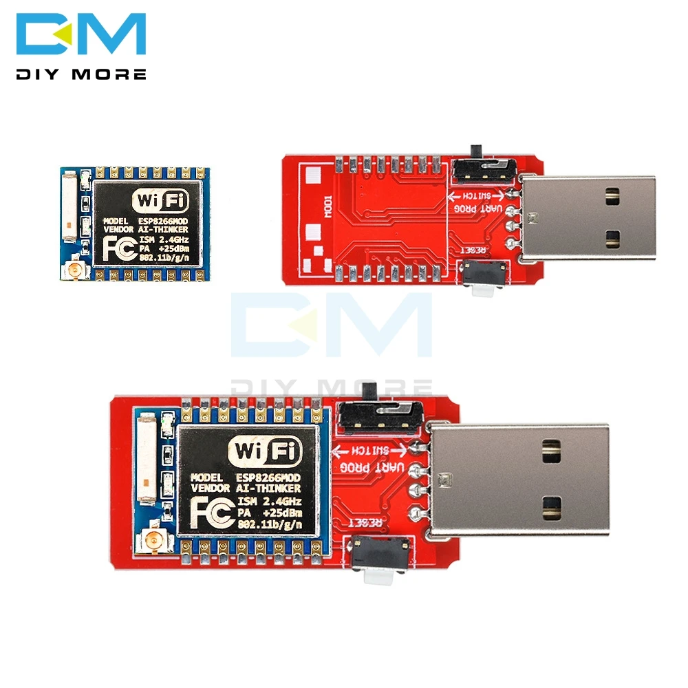 CH340G USB to TTL Converter Driver Module CH340 ESP8266 ESP-07 ESP07 Wireless Wifi Development Board Programmable UART Adapter