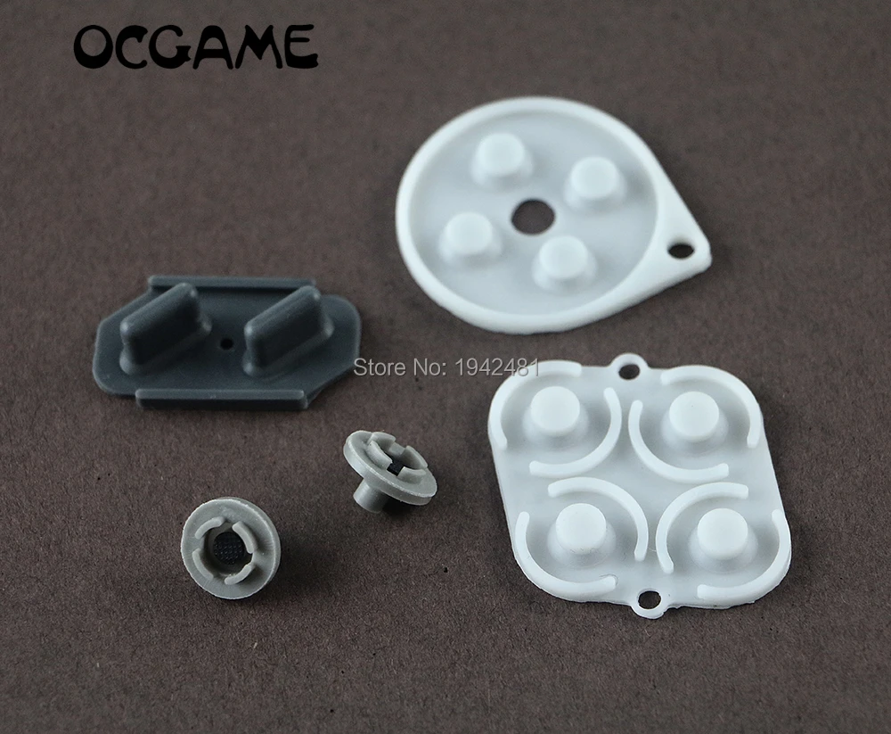 2sets High Quality For SNES Super NES Nintendo Conductive Replacement Controller Rubber Pads
