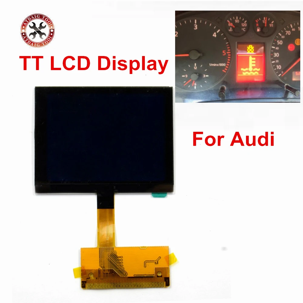 For AUDI TT LCD Display Screen for audi TT Jaeger A3 A4 Jaeger LCD dash dashboard repair