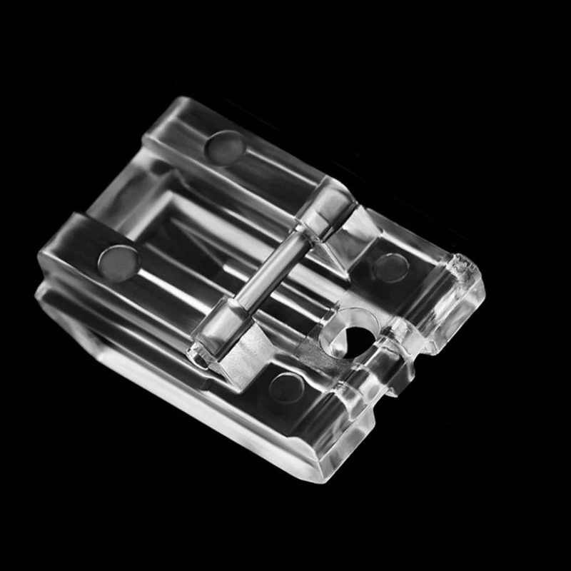 Sewing Machine Parts Transparent Stealth Zipper Press Foot For Singer Brother Home Sewing Machine Parts 2AA7009