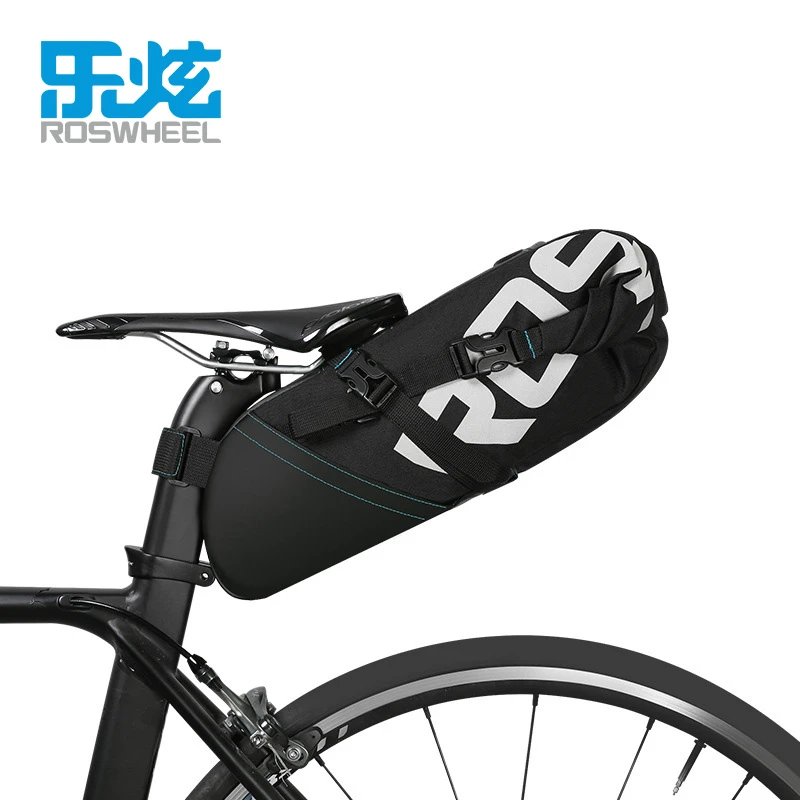 ROSWHEEL NEW MTB  bike bag cycling bicycle saddle tail rear seat waterproof Storage bags accessories high-capacity  8L 10L