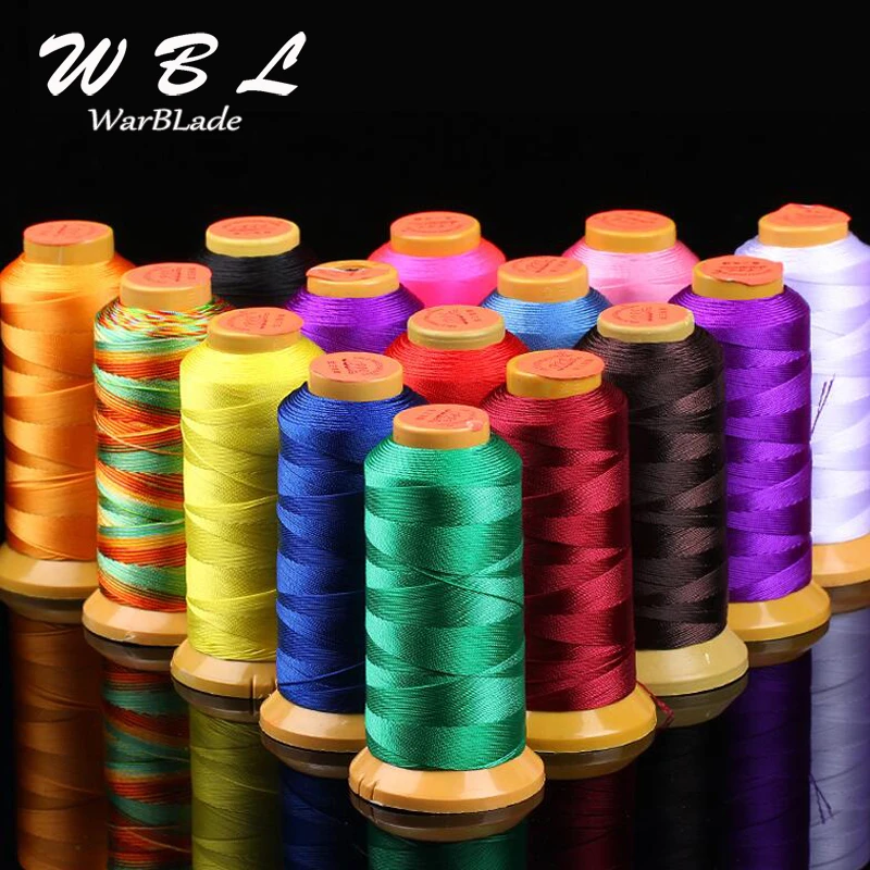 High Quality Polyamide Cord 0.2mm 0.4mm 0.6mm 0.8mm 1mm Nylon Cord Sewing Thread For Rope Silk Beading String DIY Jewelry Making