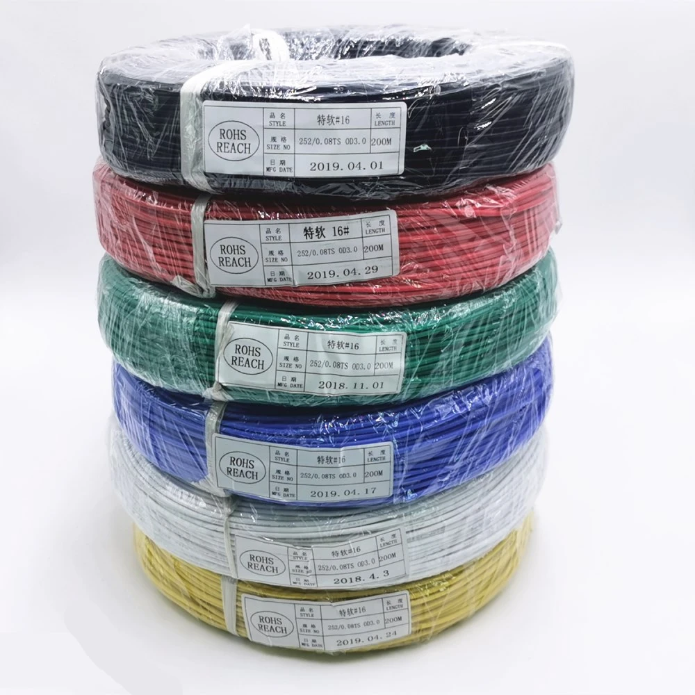 10 meters 20 meters 30 meters 40 meters RC battery line 16AWG 14AWG 12AWG 10AWG heat resistant soft silicone line