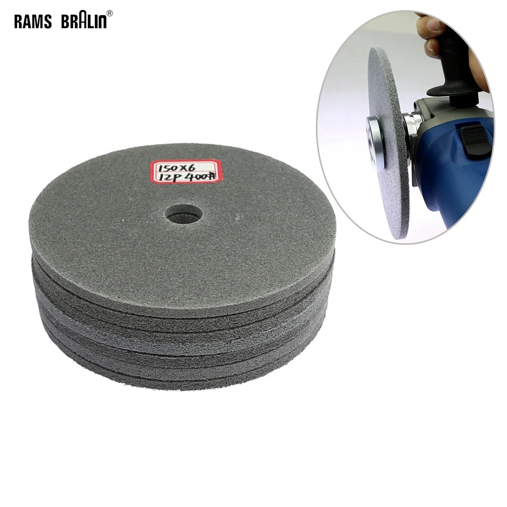1 piece 150mm Supper-thin Nylon Polishing Disc for Stainless Steel Welding Spot Slot Grinding