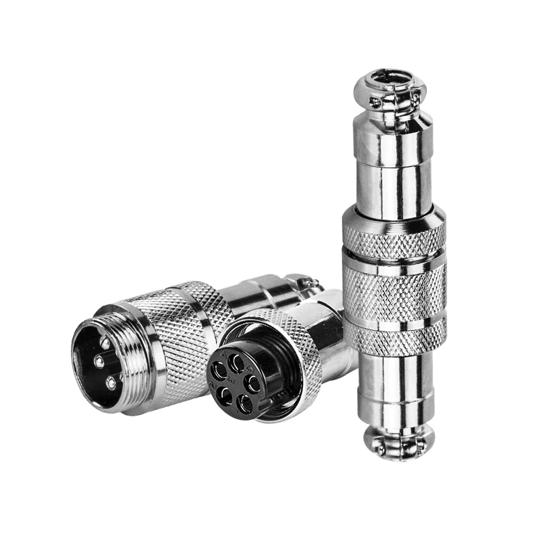 1set GX16 Aviation Plug Male And Female Pin Connector 16mm Circular Connectors Socket Plug GX16-2/3/4/5/6/7/8