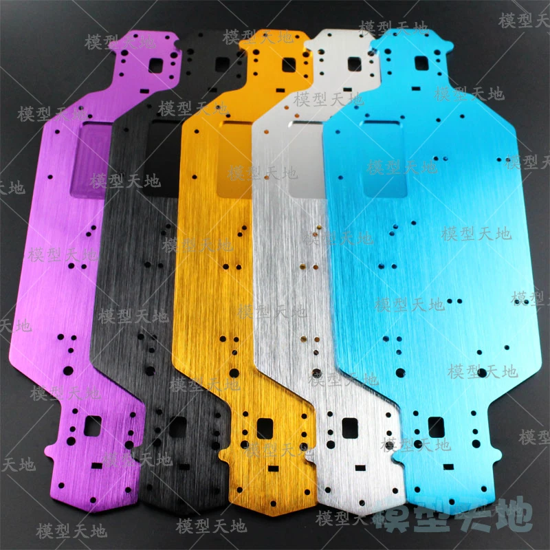 HSP 03001 03602 Aluminum Alloy Metal Chassis 3MM Thickness 1/10 Upgrade Parts For Flying Fish 94103 94123