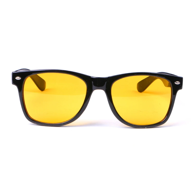 Unisex Yellow Lenses Night-Vision Glasses Driving Glasses