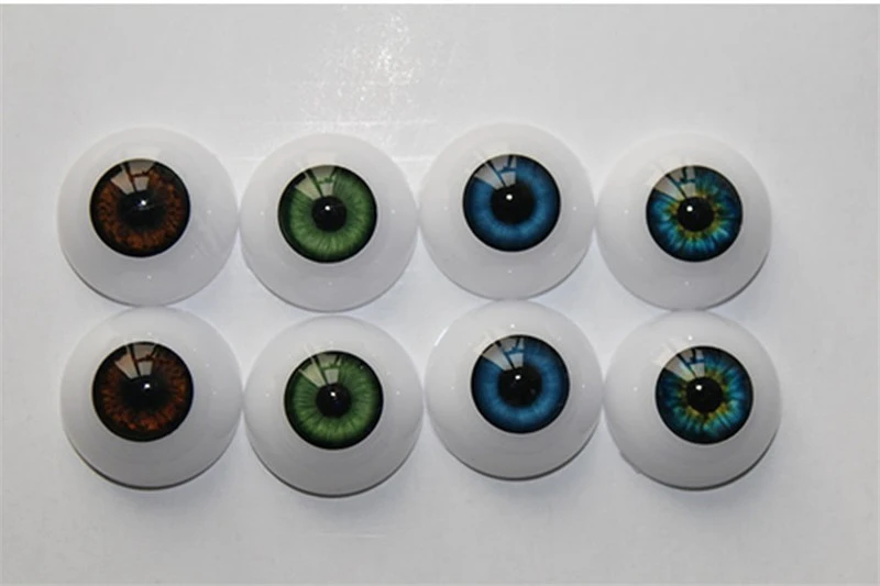 New Arrival 24/22/20mm Reborn Doll / Bjd Doll Eyeball With Different Colours Most Hot Sell Reborn Dolls Accessories For Kids DIY
