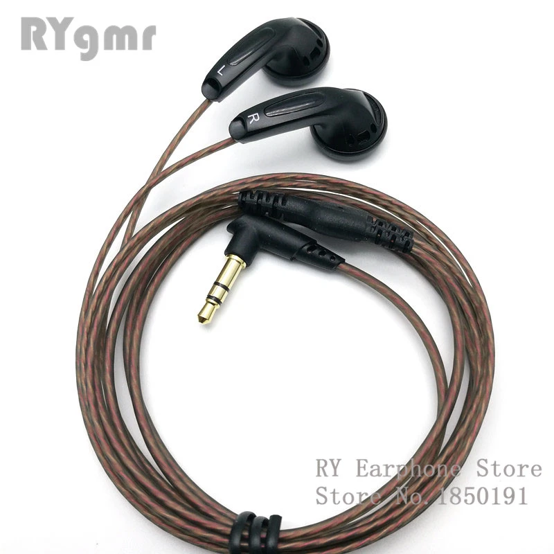 RY4S original in-ear Earphone  15mm music  quality sound HIFI Earphone (MX500 style earphone) 3.5mm L Bending hifi cable