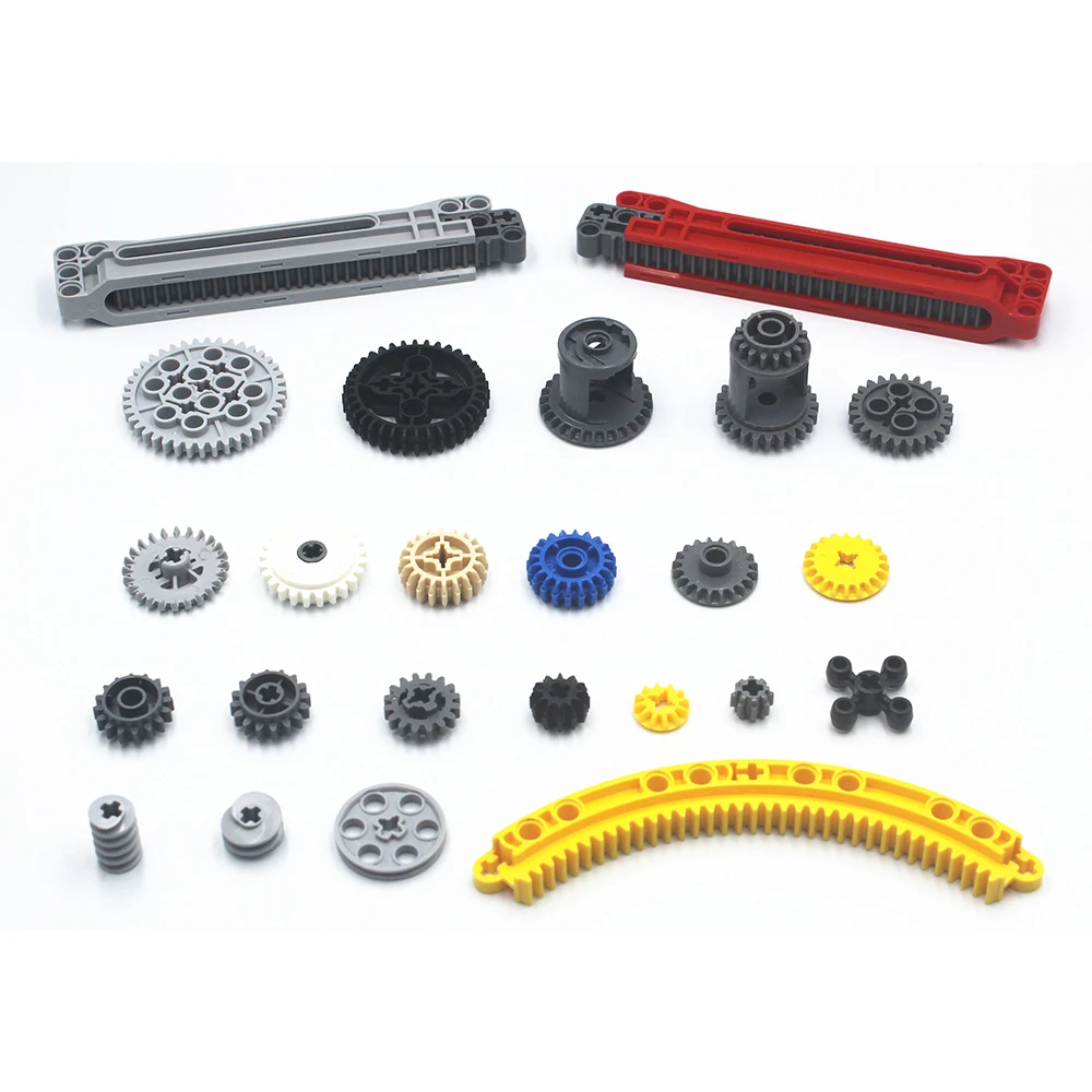 Building Blocks Bulk MOC Technical Parts Technical Gear Compatible With Lego for kids boys toy