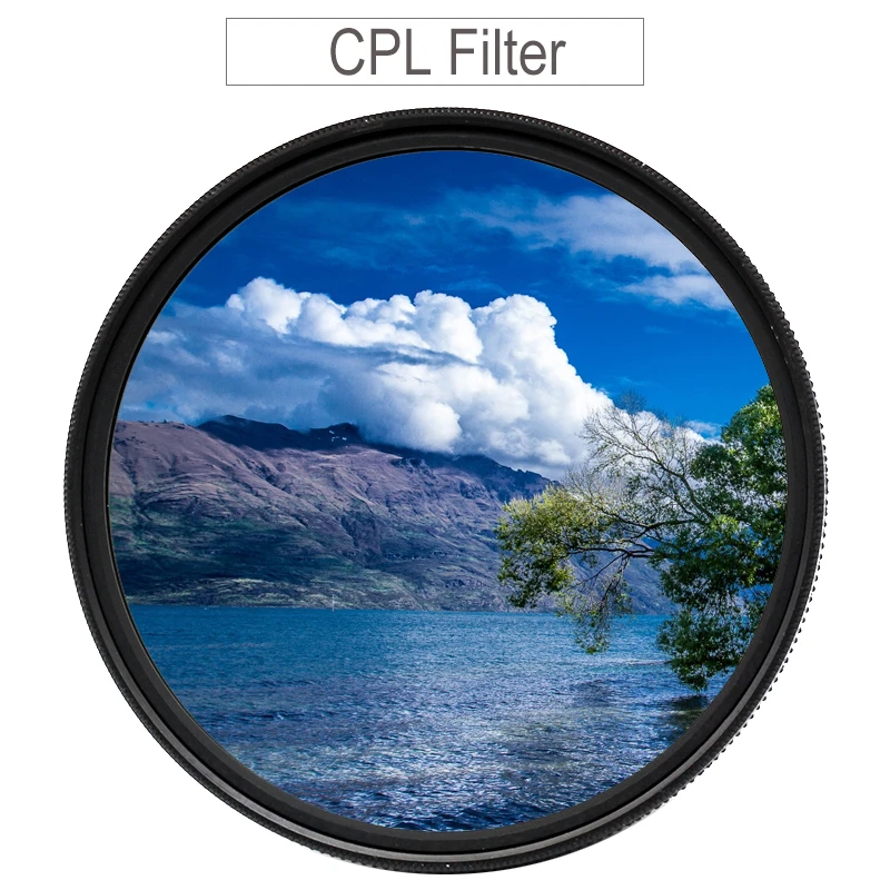 CPL Filter 37 43 46 40.5 49 52 55 58 62mm 67mm 72mm 77mm 82 Circular Polarizer Polarizing Filter for Canon Nikon Sony Fujifilm