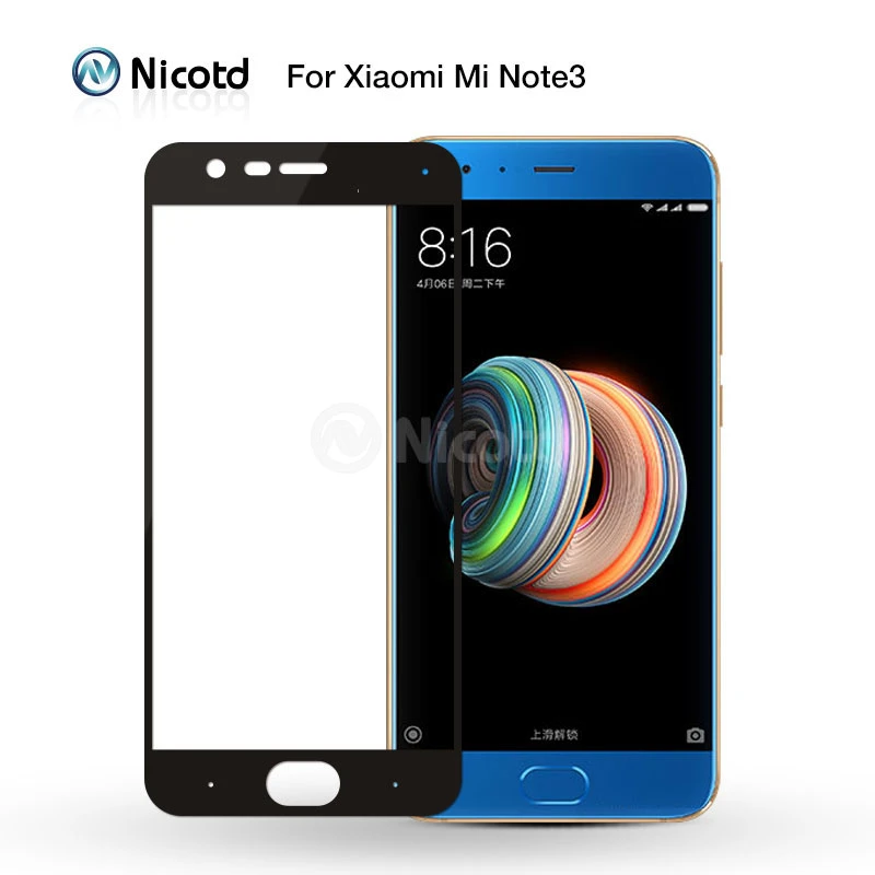 for Xiaomi Mi Note 3 Tempered Glass Mi Note3 Screen Protector 2.5D Curve Full Cover Screen Film Xiomi For Xiaomi Note 3 Glass