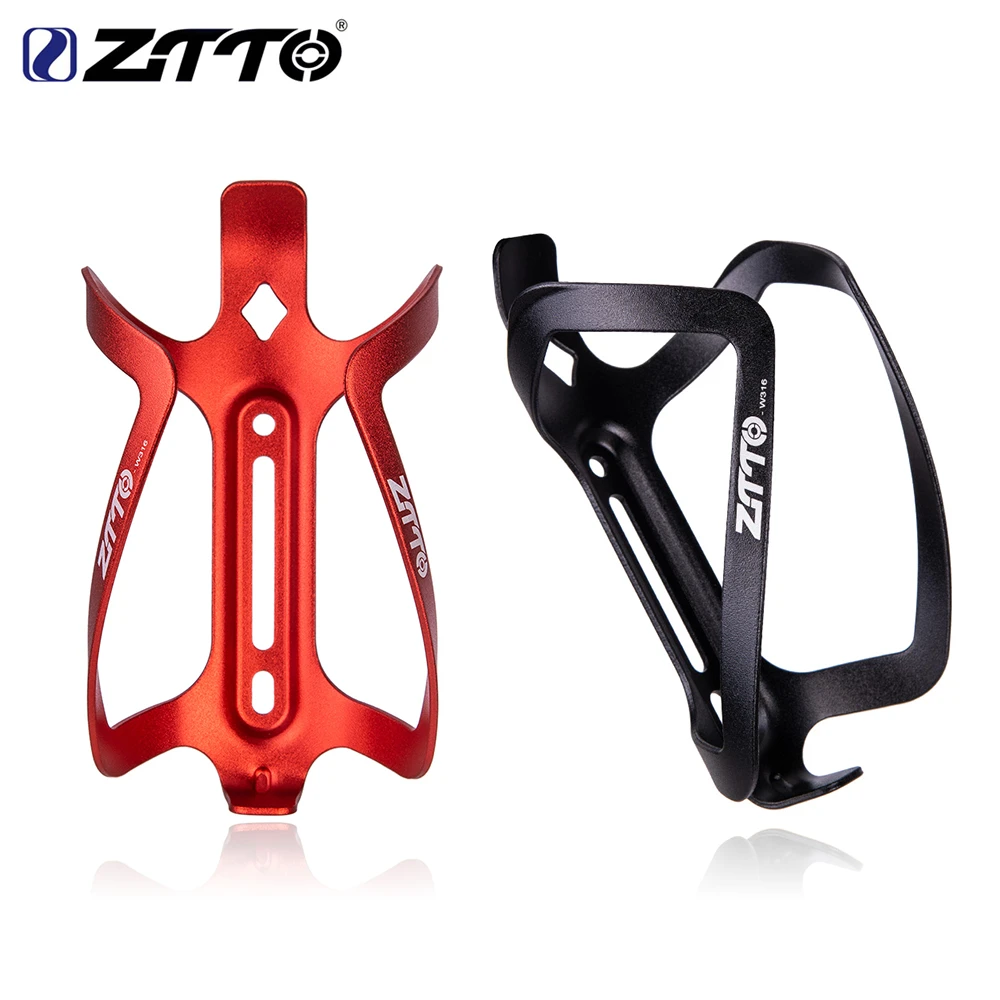 ZTTO W316 MTB Aluminum Alloy Bicycle Water Bottle Cage Ultralight For Mountain Road Bike Cycling Bottle Holder