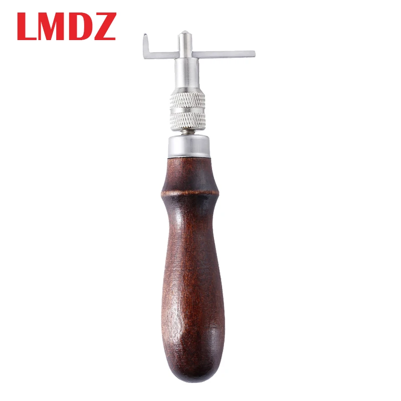 LMDZ Adjustable Leather Edge Stitching Groover Craft Tool Edge Stitching Groover Leather Craft Groove