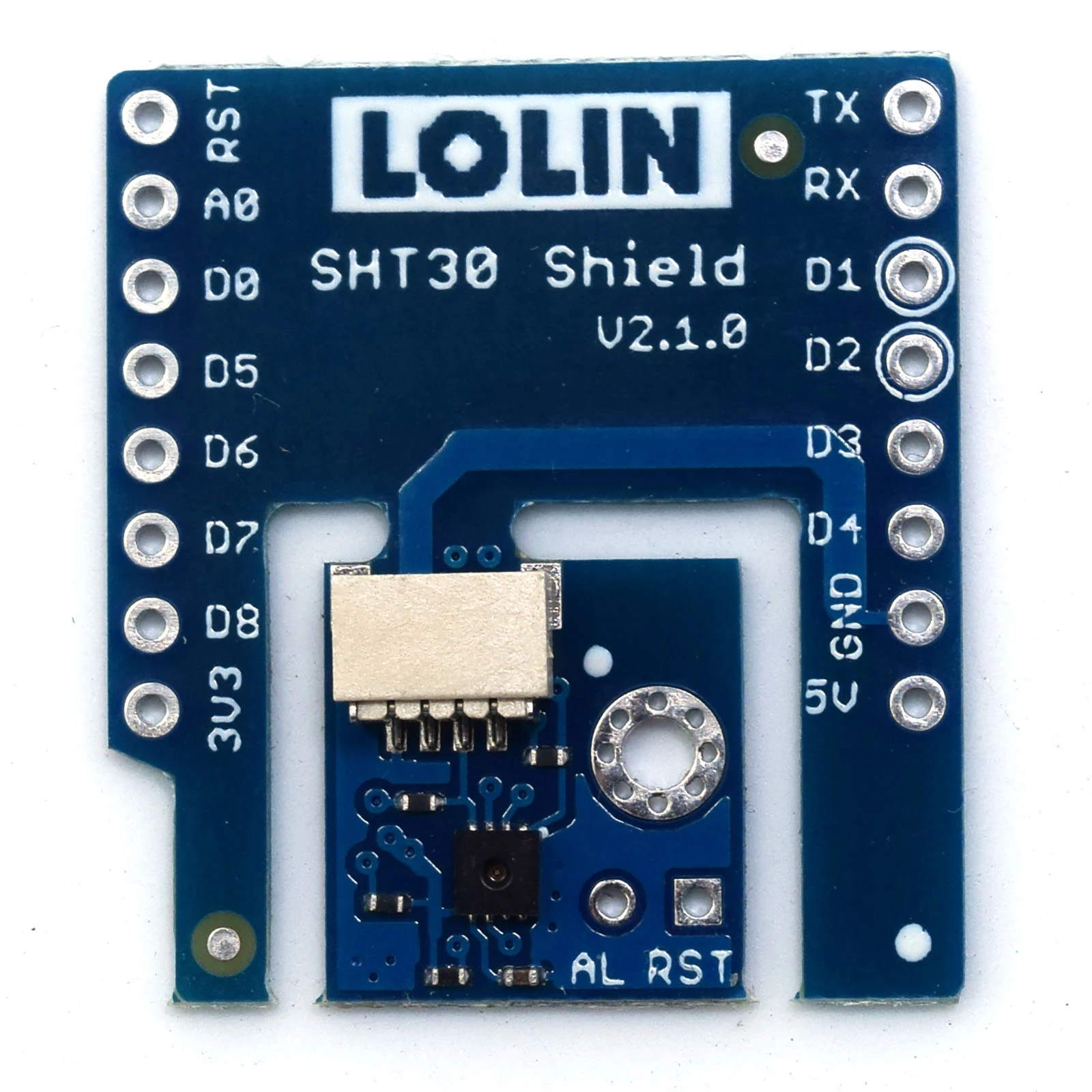 SHT30 Shield V2.1.0 for LOLIN (WEMOS) D1 mini SHT30 I2C digital temperature and humidity sensor module